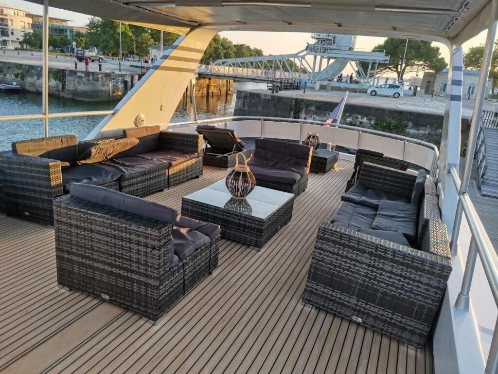 Yacht Aquamarina Vieux Port La Rochelle Hotel La Rochelle  Bagian luar foto